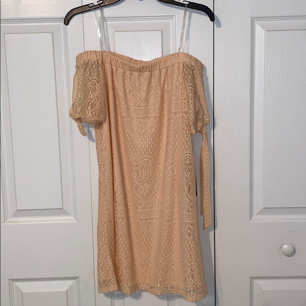 Off the shoulder dress